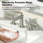 Éclaboussure de meuble-lavabo latéral en quartz blanc l 21 po x H 3,94 po-138591346
