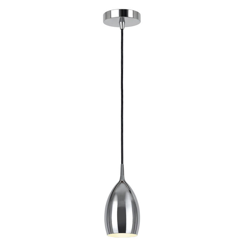 Hunedoara 1 - Light Single Pendant, Chrome