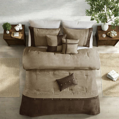 Ensembles de literie moelleux en polyester de style reine rustique pour une maison confortable
