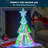 15 in Prismatic Iridescent Christmas Tree