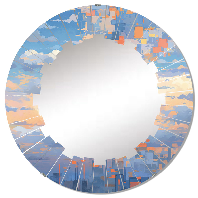 Miroir mural Wakina, 32 po x 32 po
