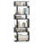 1 PCS Bookcase 6-Tier Bookshelf with Anti-Tipping Kit Freestanding Display Shelf -460743919