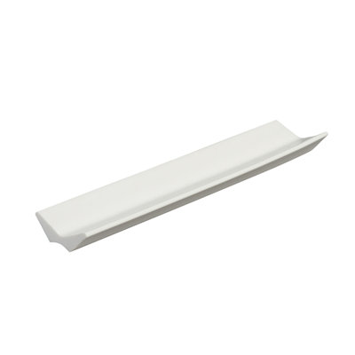 Vinyl 60'' W x 1.05'' L Fillet Molding in Snow