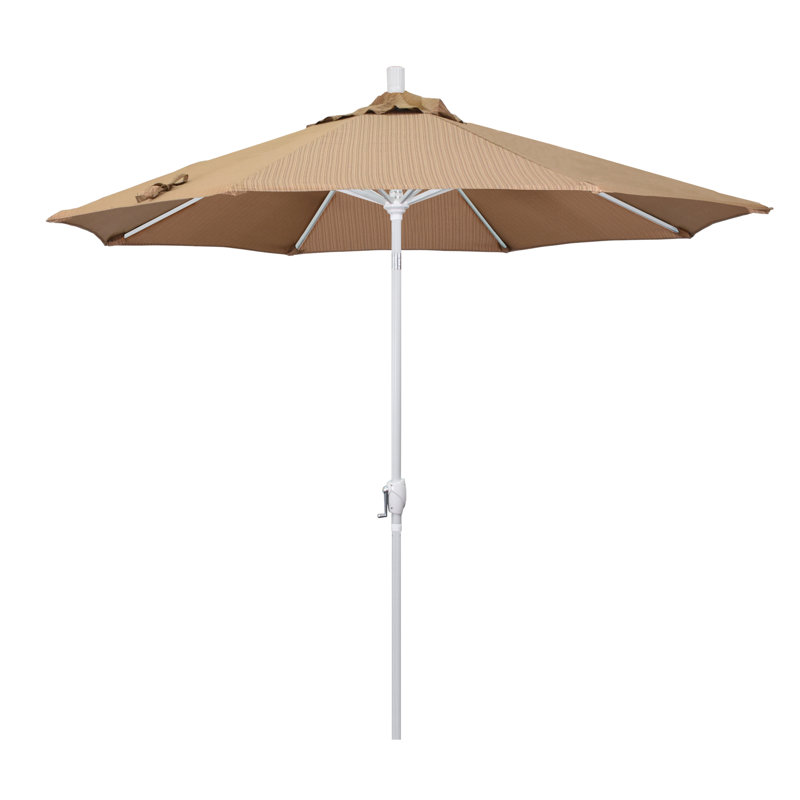 Parasol de marché 9 pi Wallach, Performance séquoia de terrasse
