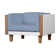 Catalina Outdoor Teak Lounge Chair