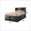 Lit Ek avec rangement à finition grise-1011783517-1011783516