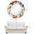Saqlain Glass Round Mirror