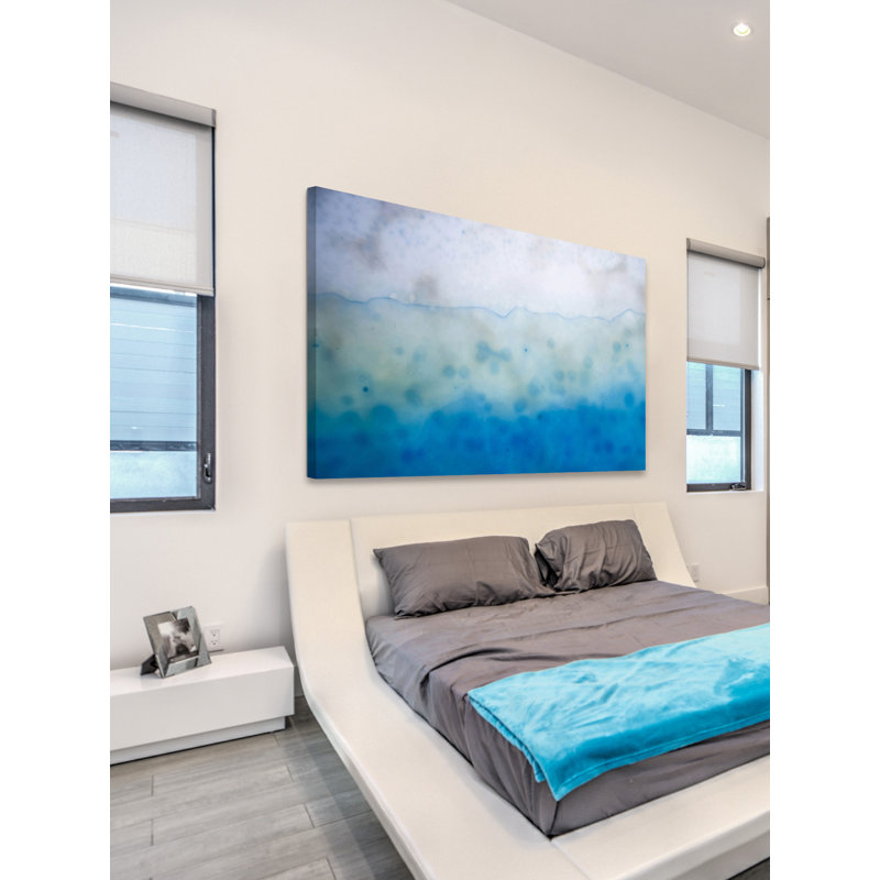 Liquid - Wrapped Canvas Print, 101cm H x 152cm W x 3.81cm D