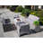 Wicker 7 - Person Patio Conversation Set with Cushions