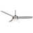 Brushed Nickel with Silver Blades