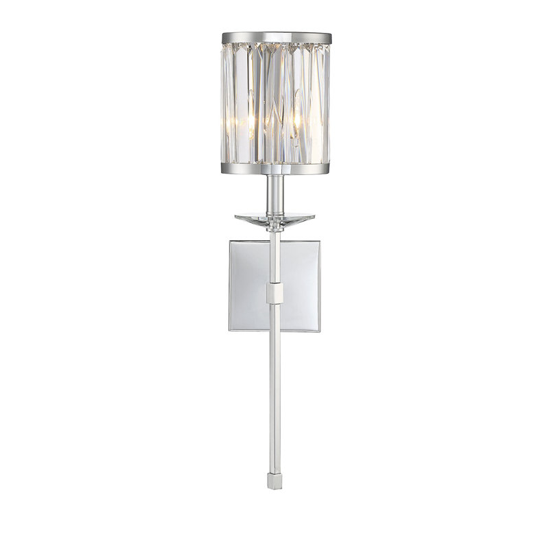 Rolph 1 - Light Dimmable Wallchiere in Polished Chrome, Polished Chrome