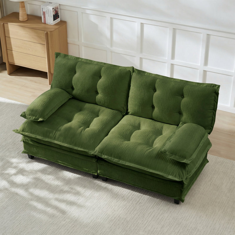 Canapé modulaire Modern, 2, Vert