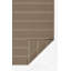Hand Tufted Striped Area Rug in Brown-989681238