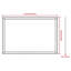 Miroir de salle de bain 60 "X 40"-1343590613