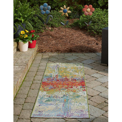 Tapis extérieur couleur iris Moss