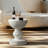 Accent Table Concrete Side End Table For Balcony Garden