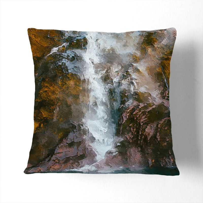 Square Cushion, 55cm H x 55cm W x 20cm D, Stone
