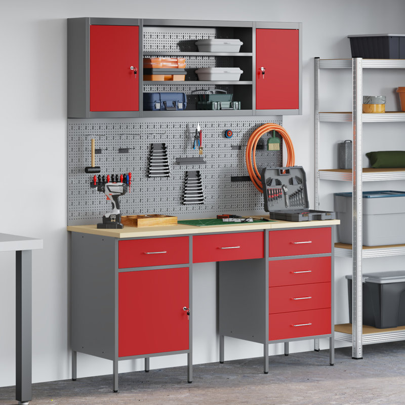 Work Cabinet with Drawer