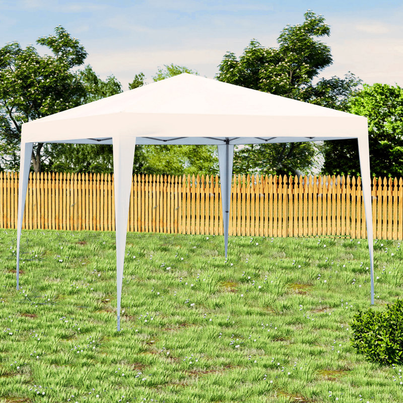 10 pi. L 10 pi. D Pop-up en métal, Beige