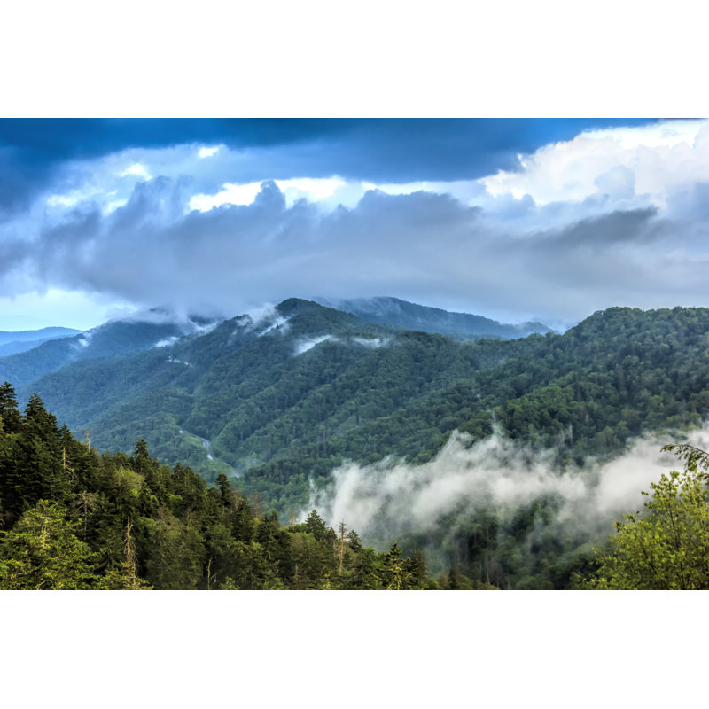 Amanpreet Great Smoky Mountains sur toile par Sprokop, photographie, H 8 po x l 12 po