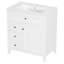Meuble-lavabo blanc 30 po avec lavabo