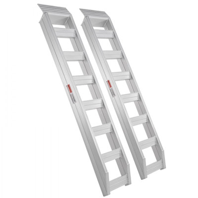 Rampes en aluminium, 8810 lb, rampes robustes avec crochet de fixation supérieur, rampe de chargement universelle