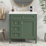 Charming Bathroom Vanity with Abundant Storage and Unrivaled Functionality