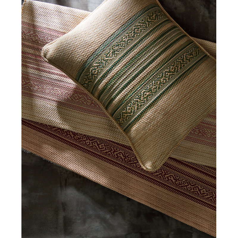 Hanover Stripe Fabric, Tuscan Pink