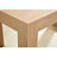 Table de salle à manger Farmhouse Kitchen pour 4 à 6 personnes, table de salle à manger rectangulaire pour la salle à manger, le salon, la cuisine avec des pieds en bois robustes, une garniture en panneau de fibres à densité moyenne, assemblage facile