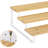 Freestanding Wood Spice Rack with Adjustable Racks