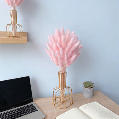 60 pièces de lapin, décoration de branches de fleurs séchées pour mariage Boho, fleurs, décoration de table, fête à la ferme, fête de printemps, tiges florales
