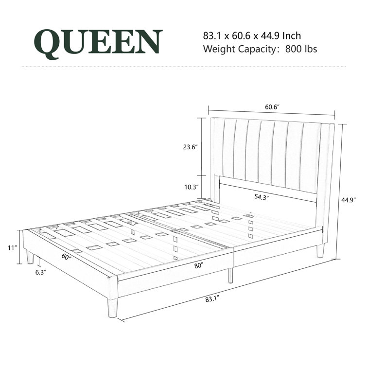 Ozella Platform Bed