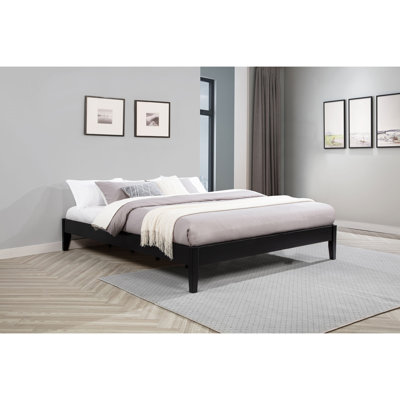 Lit plateforme universel avec une construction durable et un design moderne pour les chambres minimalistes