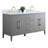 60" Double Bathroom Vanity Set-94811327-94811328