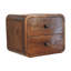 Dentelle 30cm W Solid Wood Bedside Table-906978201