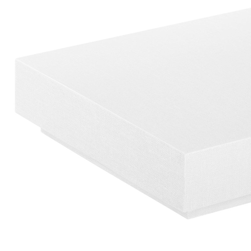 Essential End Table, White