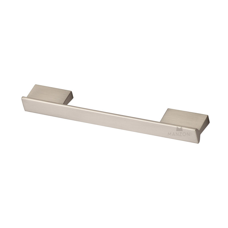 Poignée pont Bridge, Nickel satiné, 6 5/16"