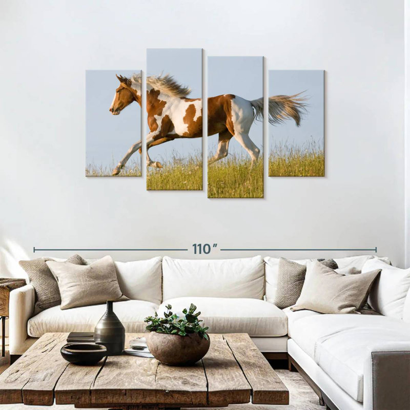 Brampt Free Appaloosa Horse, 48"H x 75"W
