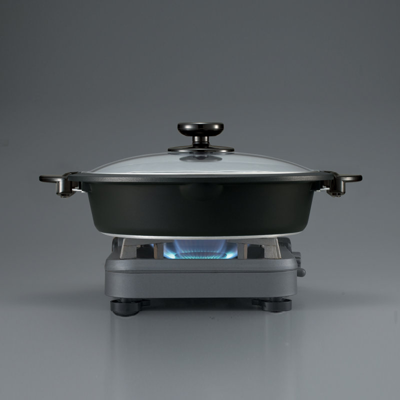 Poêle électrique Zojiristro Gourmet D'Expert®, gris clair