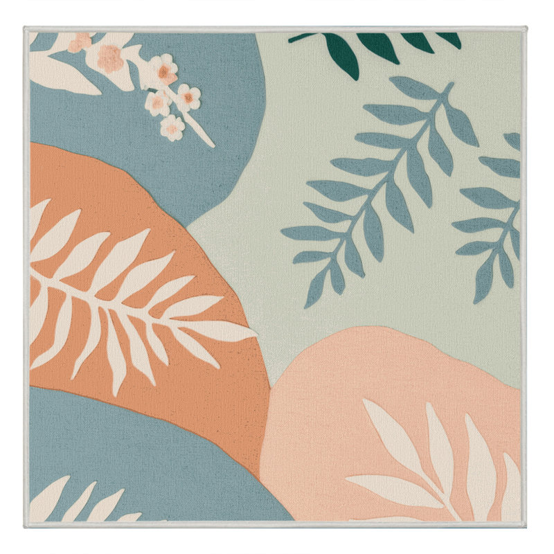 Lily Shadows Rug, Square 4'