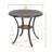 Waterfield 2-Person Cast Aluminum Round Bistro Table