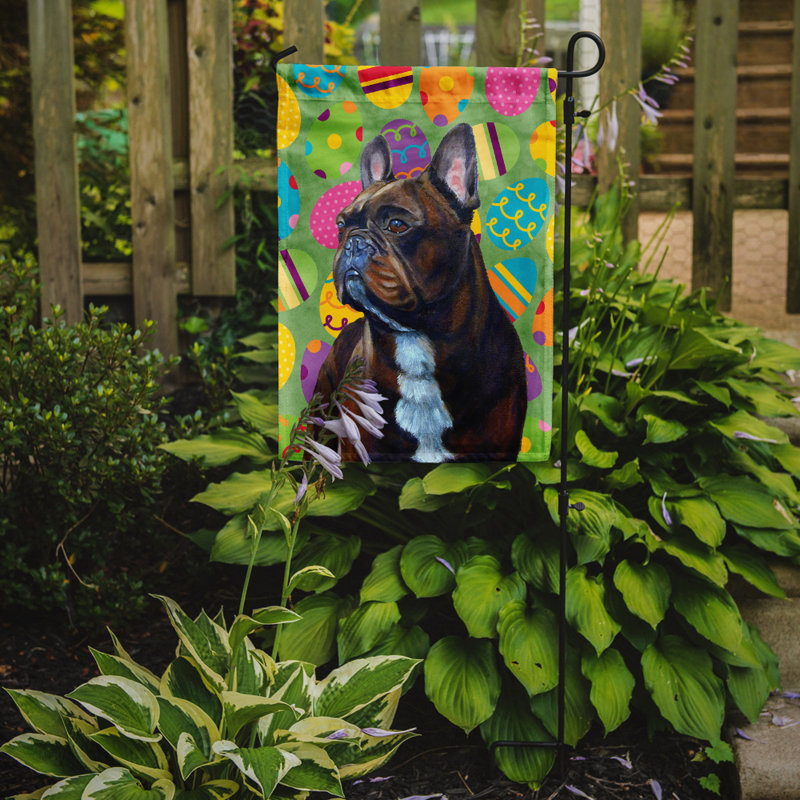 Drapeau de jardin Atara, Bouledogue français 2