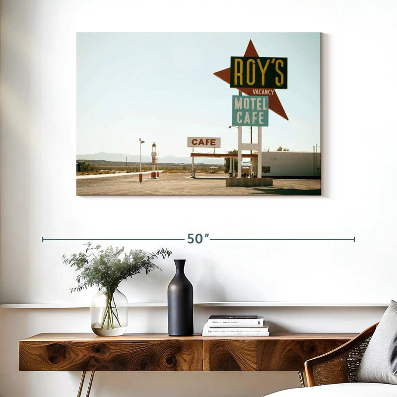 Lilie American West Roy's, Route 66, H 26 po x l 39 po