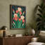 Iris Blooms Botanical - Wrapped Canvas-444774993-444774998