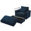 Fauteuil en chenille avec repose-pieds avec rangement-603317166