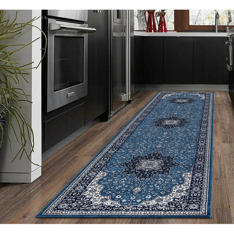 Assylbek Oriental Area Rug, Runner 80 x 300cm