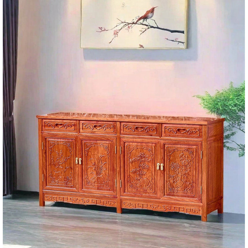 Buffet chinois en bois massif