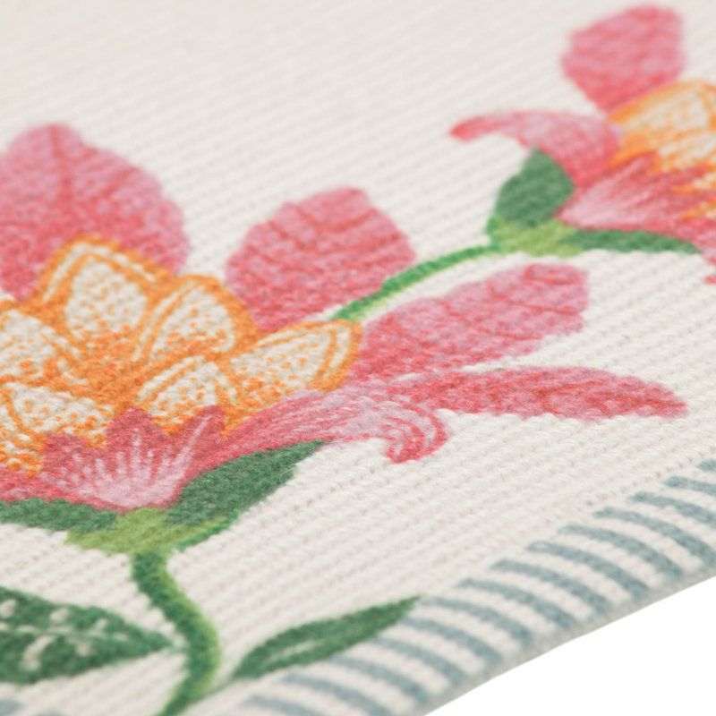 Carreiro Polyester Floral Rectangle Placemat
