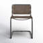 Chaise d'appoint rembourrée en cuir Otelia-1100267525