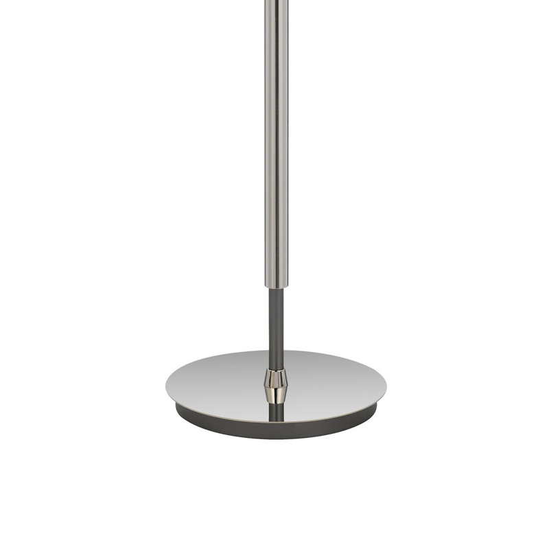 Lampe sur pied 60 po Siu, Blanc, Chrome
